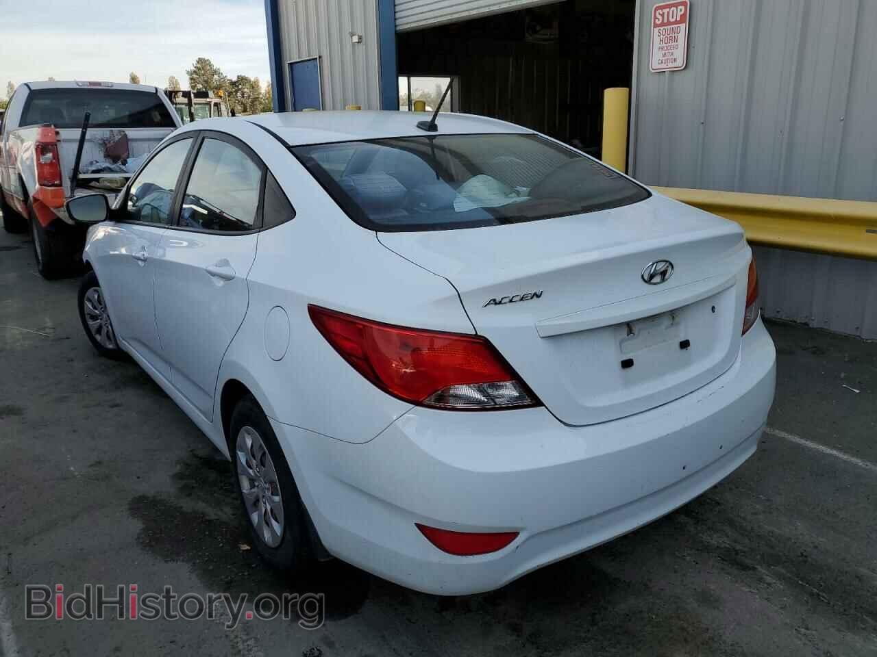 2016 HYUNDAI ACCENT - VIN: KMHCT4AE6GU123029 - Фото 2