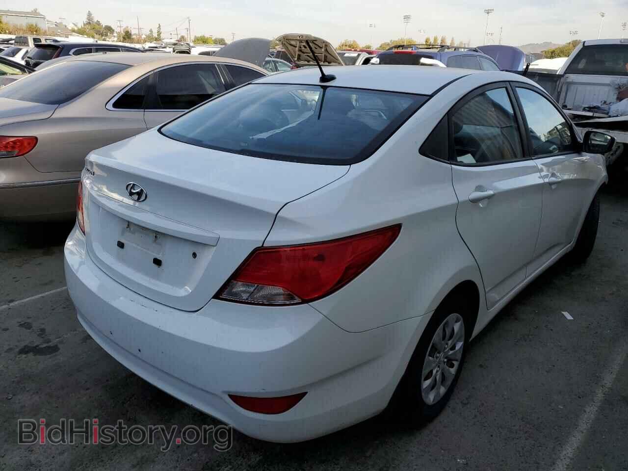 2016 HYUNDAI ACCENT - VIN: KMHCT4AE6GU123029 - Фото 3