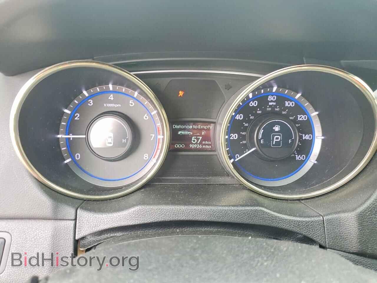 2012 HYUNDAI SONATA - VIN: 5NPEC4AB4CH437043 - Photo 9