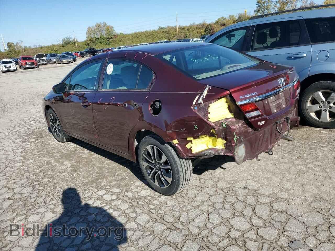 2014 HONDA CIVIC - VIN: 19XFB2F87EE062359 - Фото 2