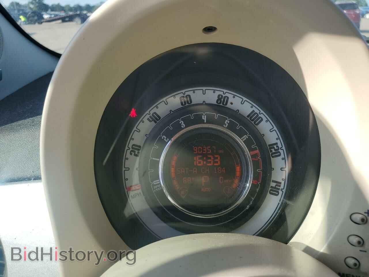 2012 FIAT 500 - VIN: 3C3CFFCR3CT119939 - Фото 9