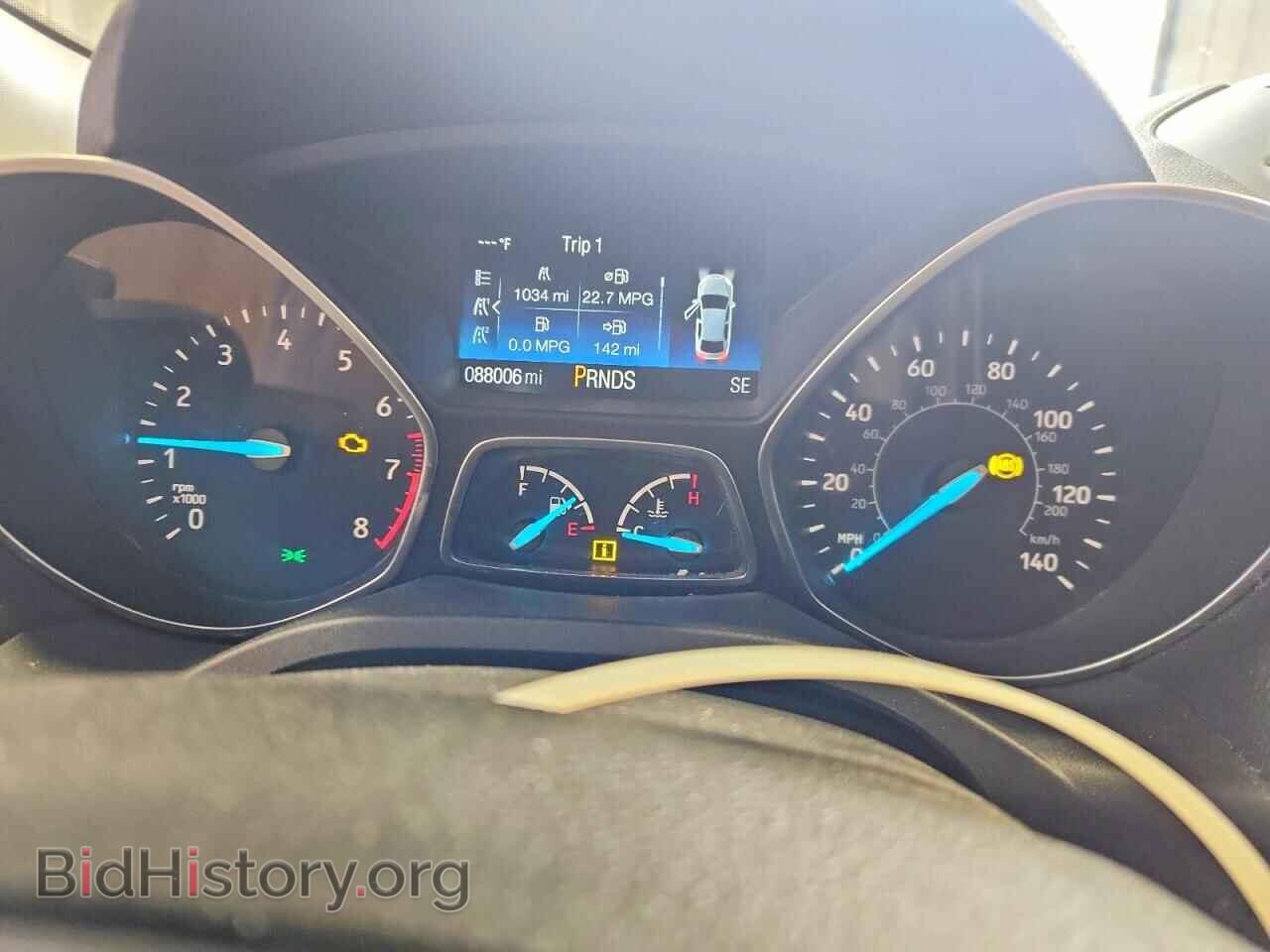 2017 FORD ESCAPE - VIN: 1FMCU9G96HUB74424 - Фото 9