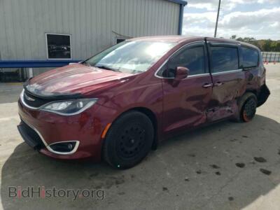 2019 Chrysler PACIFICA Pacifica T, maroon — VIN 2C4RC1FG4KR505864, Copart