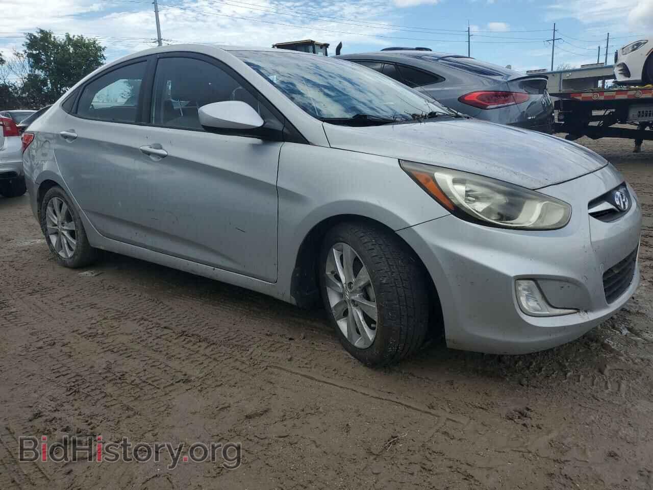 2013 HYUNDAI ACCENT - VIN: KMHCU4AE1DU461348 - Фото 4