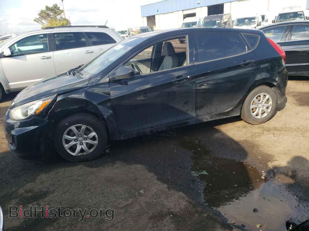 Photo KMHCT5AEXCU002925 - HYUNDAI ACCENT 2012