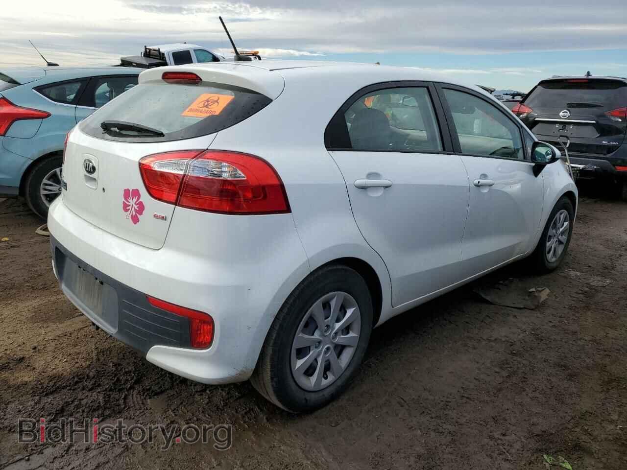 2016 KIA RIO - VIN: KNADM5A34G6635657 - Фото 3