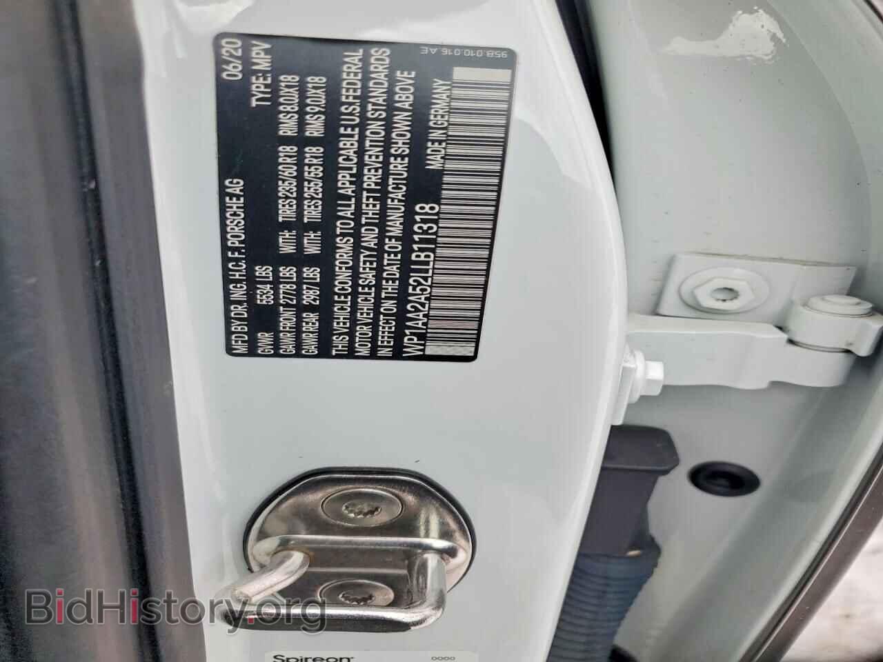 2020 PORSCHE MACAN - VIN: WP1AA2A52LLB11318 - Photo 14