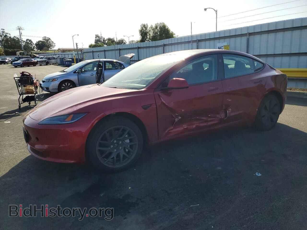 Фотография 5YJ3E1EB5RF822158 - TESLA MODEL 3 2024