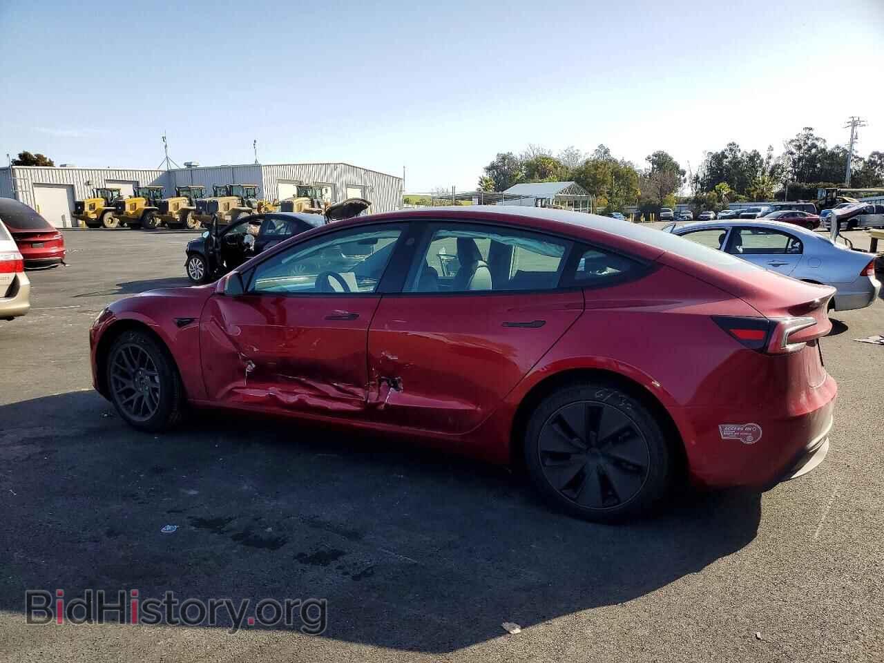 2024 TESLA MODEL 3 - VIN: 5YJ3E1EB5RF822158 - Фото 2