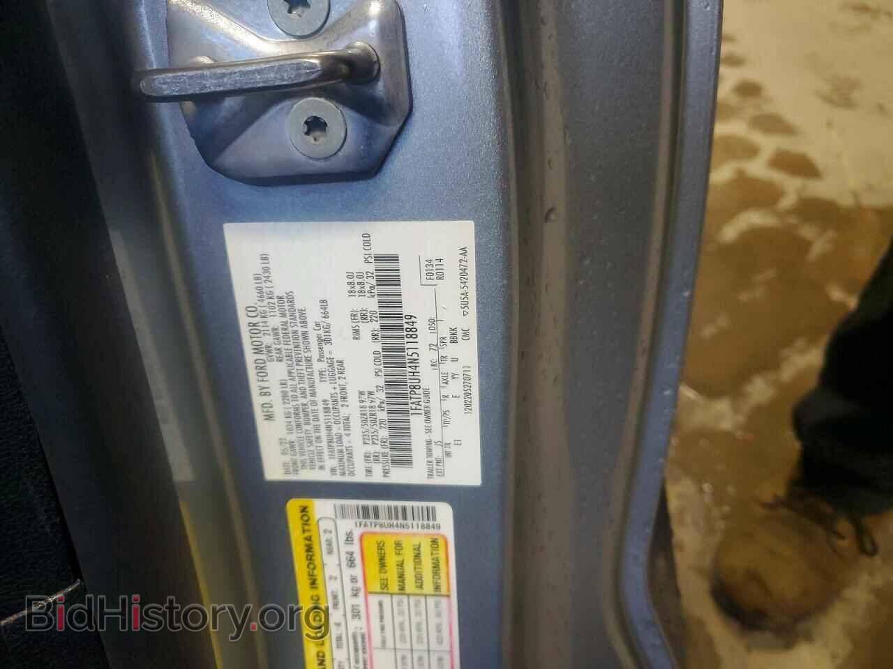 2022 FORD ALL Models - VIN: 1FATP8UH4N5118849 - Photo 12