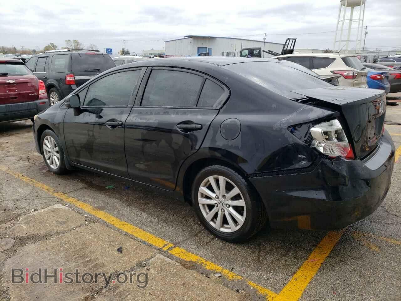 2012 HONDA CIVIC - VIN: 2HGFB2F88CH525791 - Фото 2