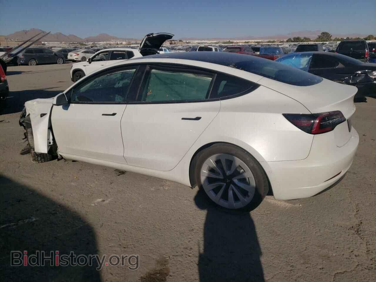 2022 TESLA MODEL 3 - VIN: 5YJ3E1EA4NF257743 - Photo 2