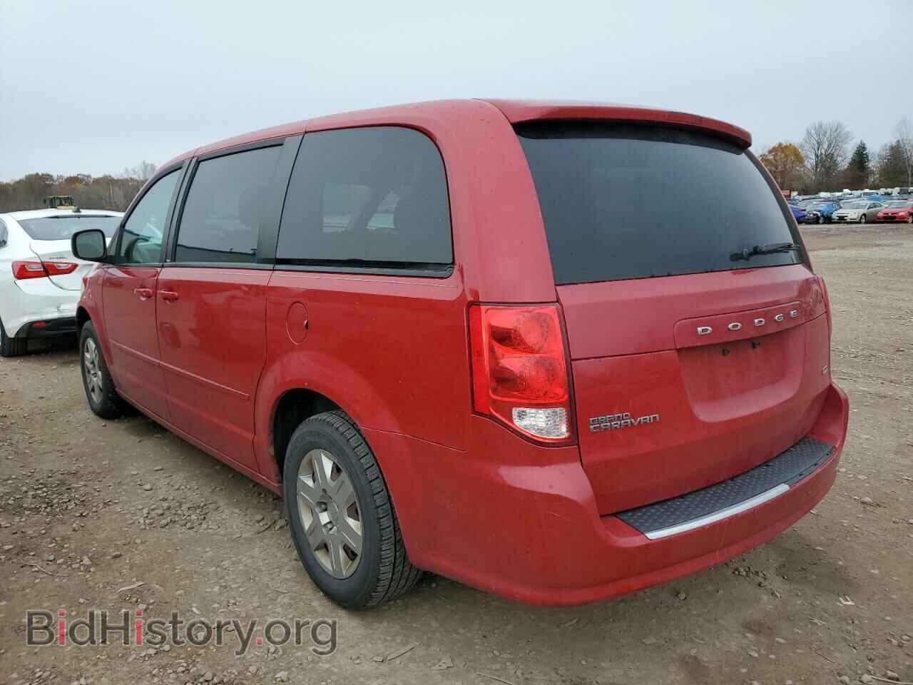 2012 DODGE CARAVAN - VIN: 2C4RDGBG8CR349593 - Фото 2