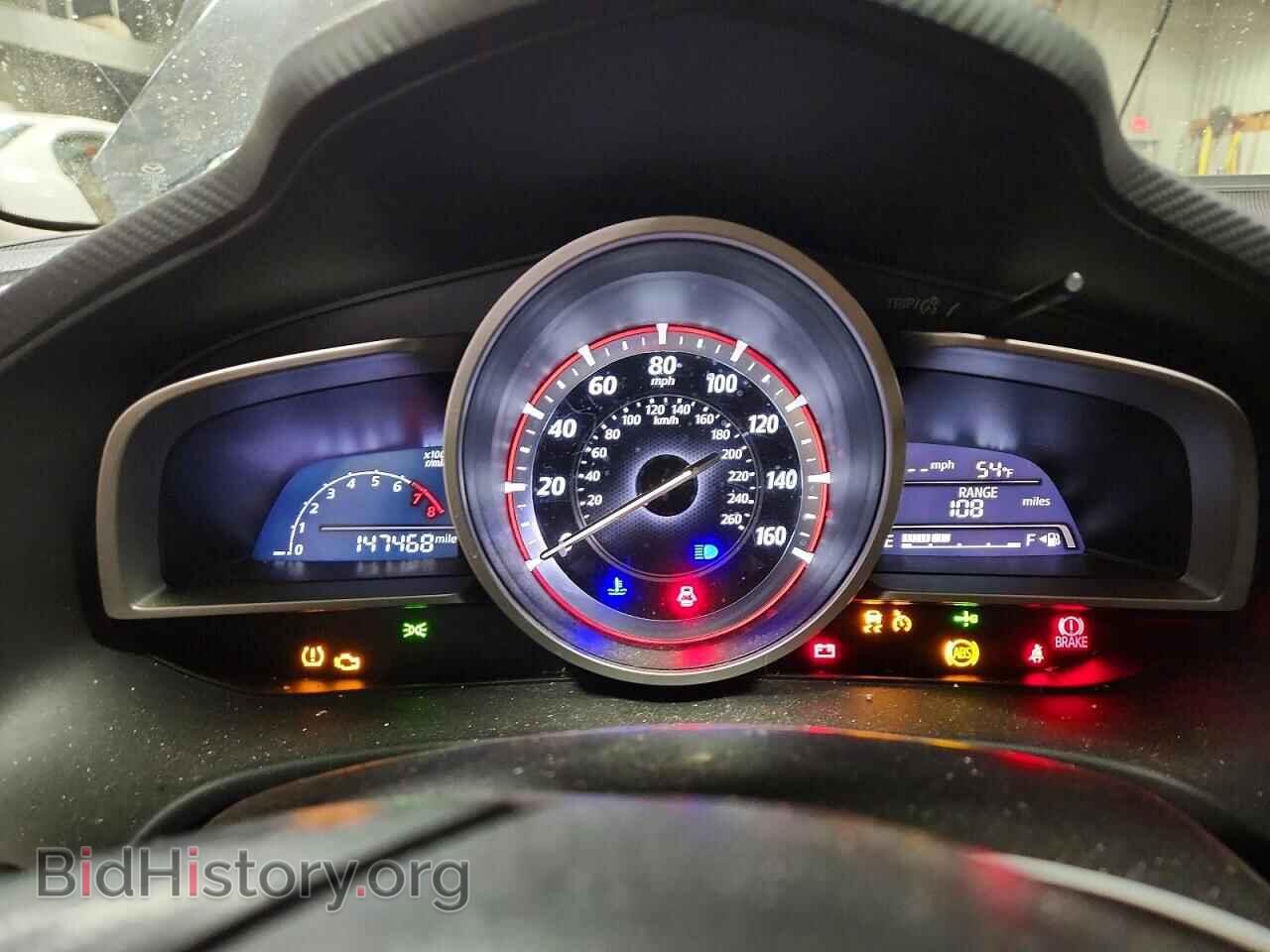 2014 MAZDA 3 - VIN: JM1BM1K78E1216810 - Фото 9