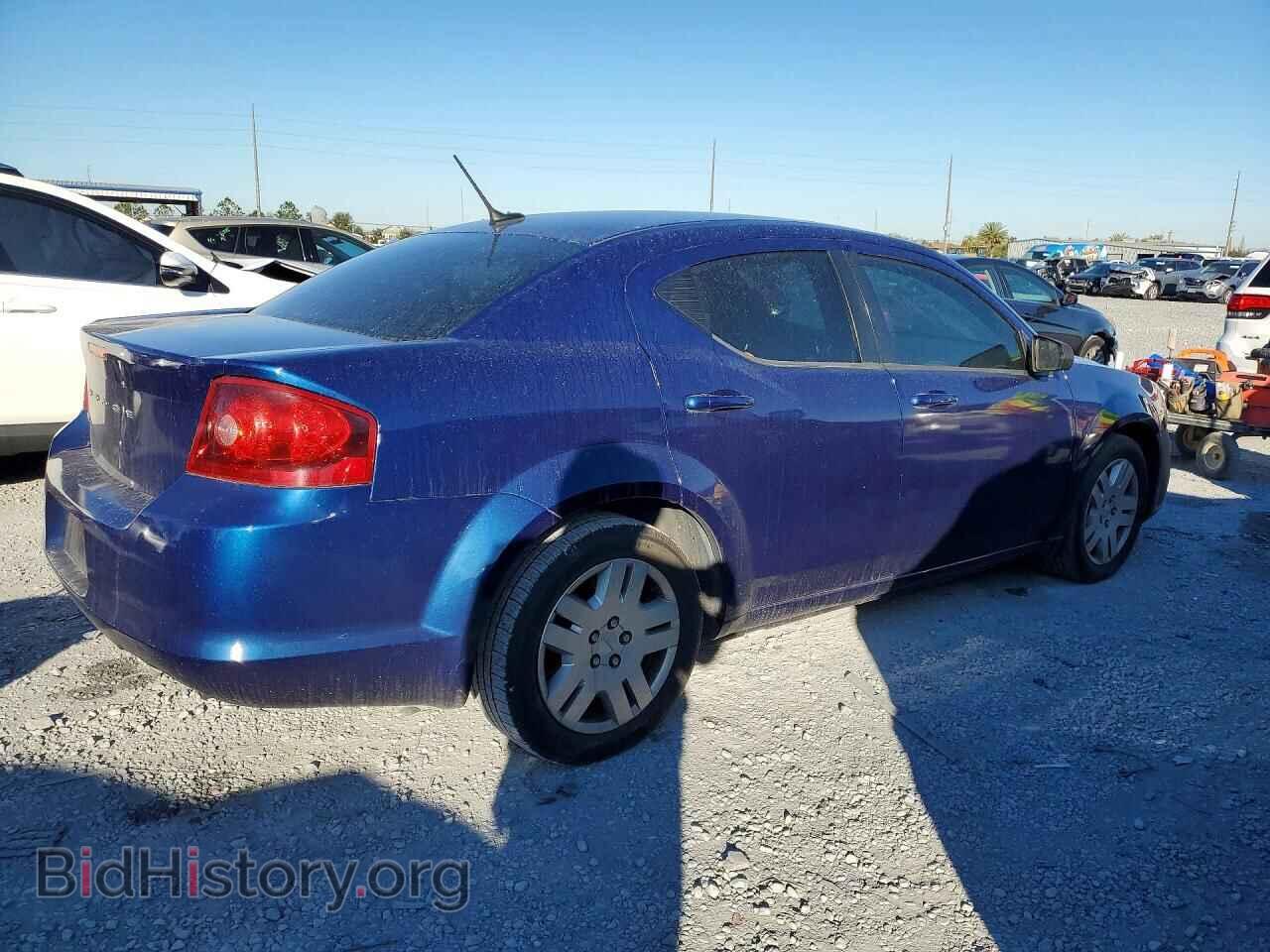 2014 DODGE AVENGER - VIN: 1C3CDZAG1EN193923 - Фото 3