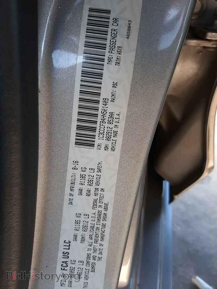 2017 CHRYSLER 200 - VIN: 1C3CCCFB4HN501409 - Фото 12