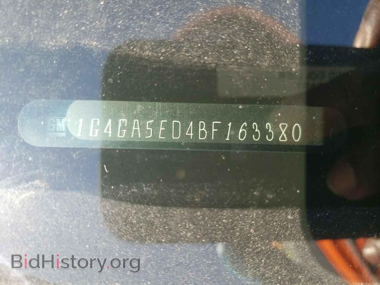 2011 BUICK LACROSSE - VIN: 1G4GA5ED4BF163380 - Фото 12