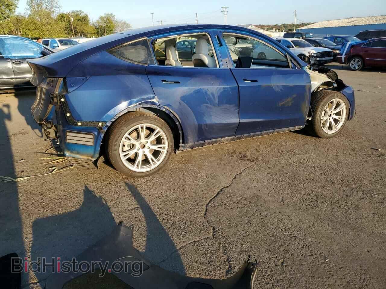 2021 TESLA MODEL Y - VIN: 5YJYGAEE1MF134533 - Фото 3