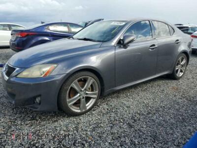 2012 Lexus IS 250, серый — VIN JTHBF5C20C5167305, Copart