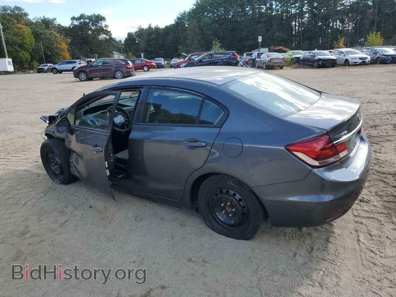 2013 HONDA CIVIC - VIN: 2HGFB2F51DH564987 - Фото 2