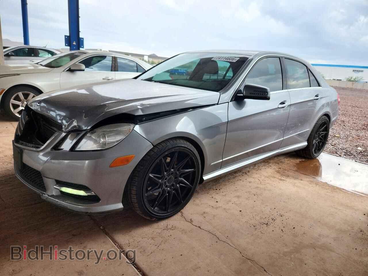 2013 Mercedes-Benz E-CLASS 350 Bluetec (VIN WDDHF2EB9DA742796) — photo 1 of 12, Copart, damage: front end