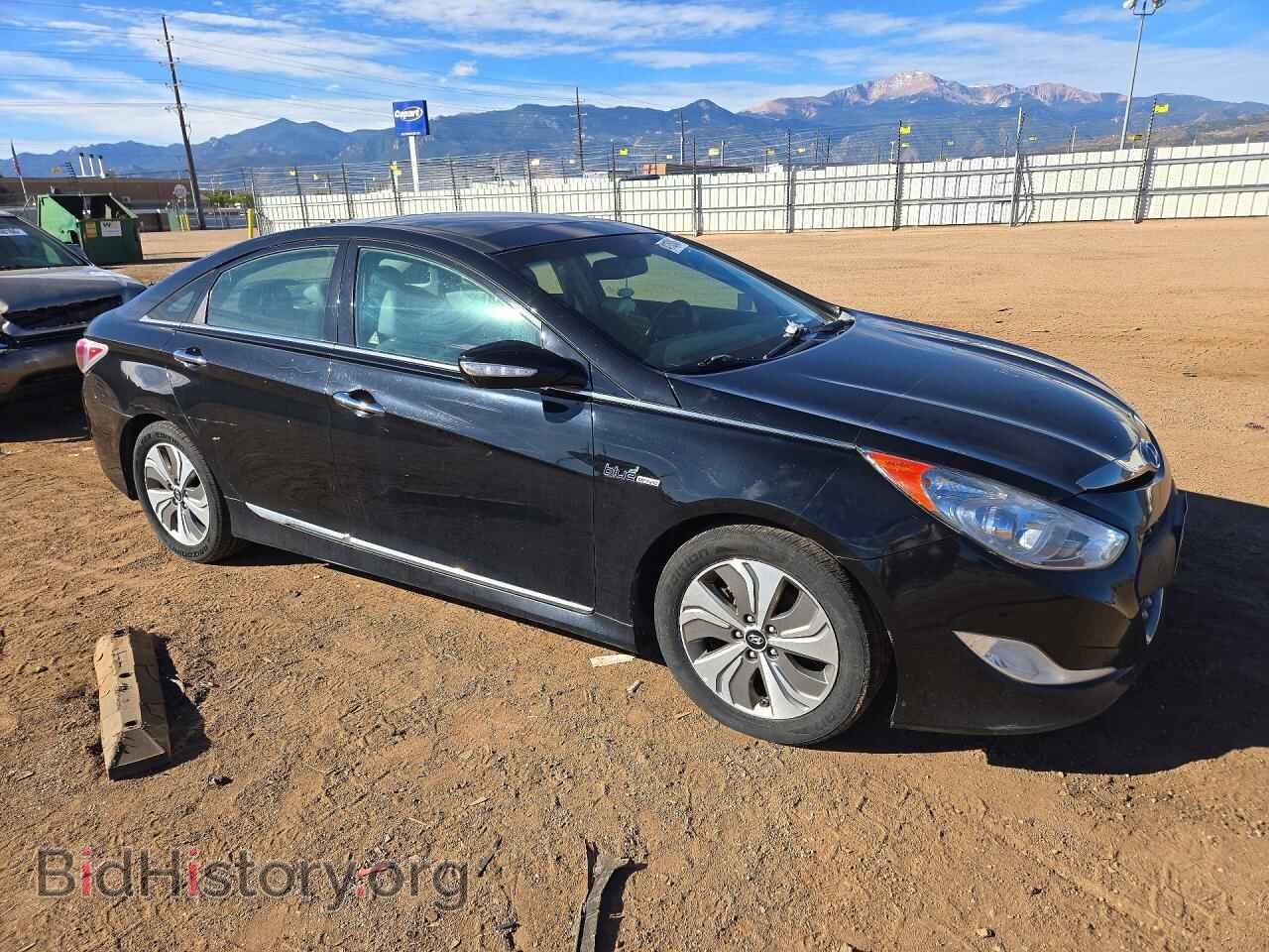 2014 Hyundai SONATA (VIN KMHEC4A45EA108472) — фото 4 из 12