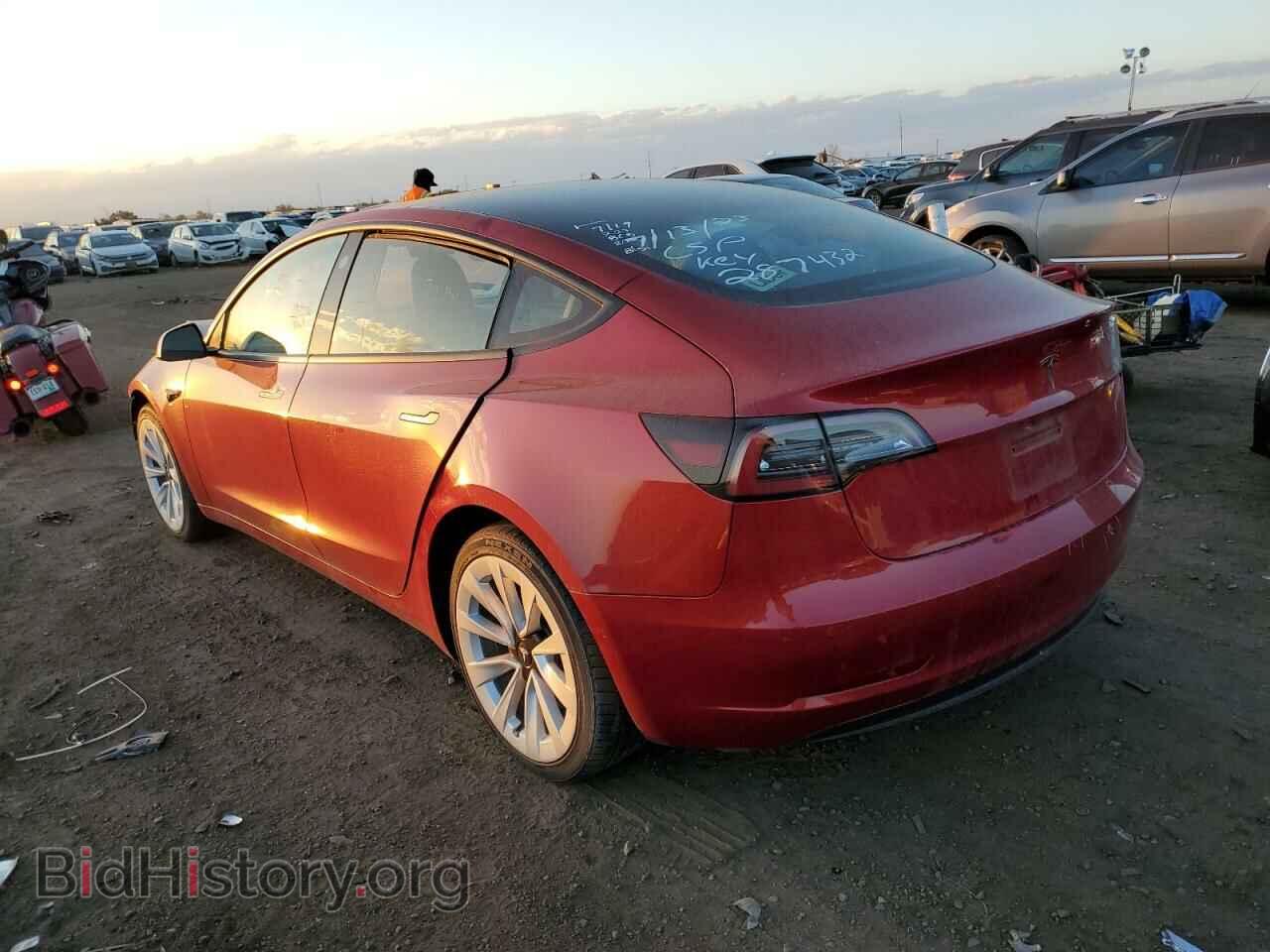 2022 TESLA MODEL 3 - VIN: 5YJ3E1EA5NF287432 - Photo 2