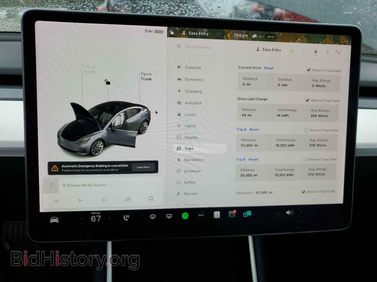 2019 TESLA MODEL 3 - VIN: 5YJ3E1EA0KF302379 - Фото 9
