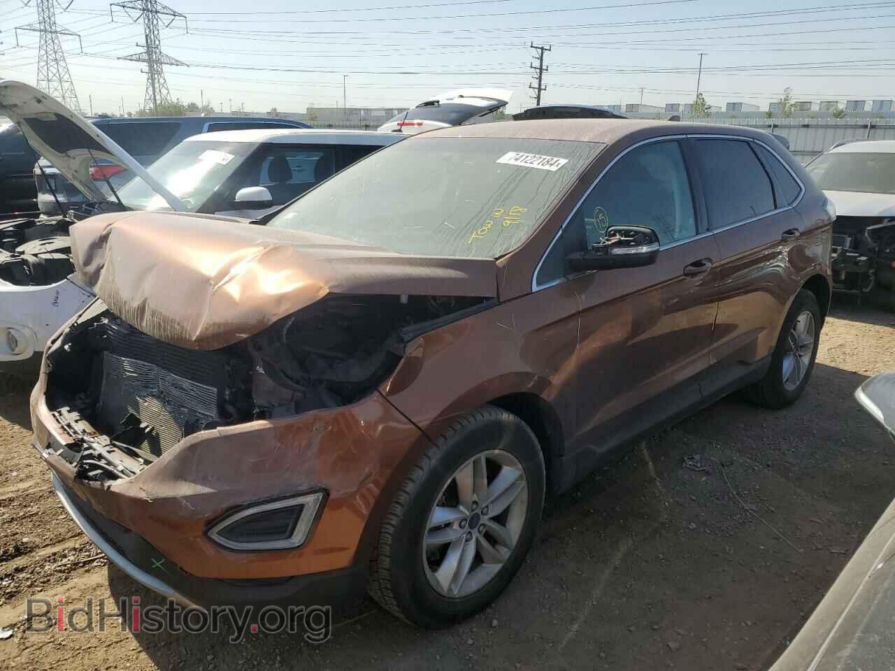 Фотография 2FMPK4J85HBB19317 - FORD EDGE 2017