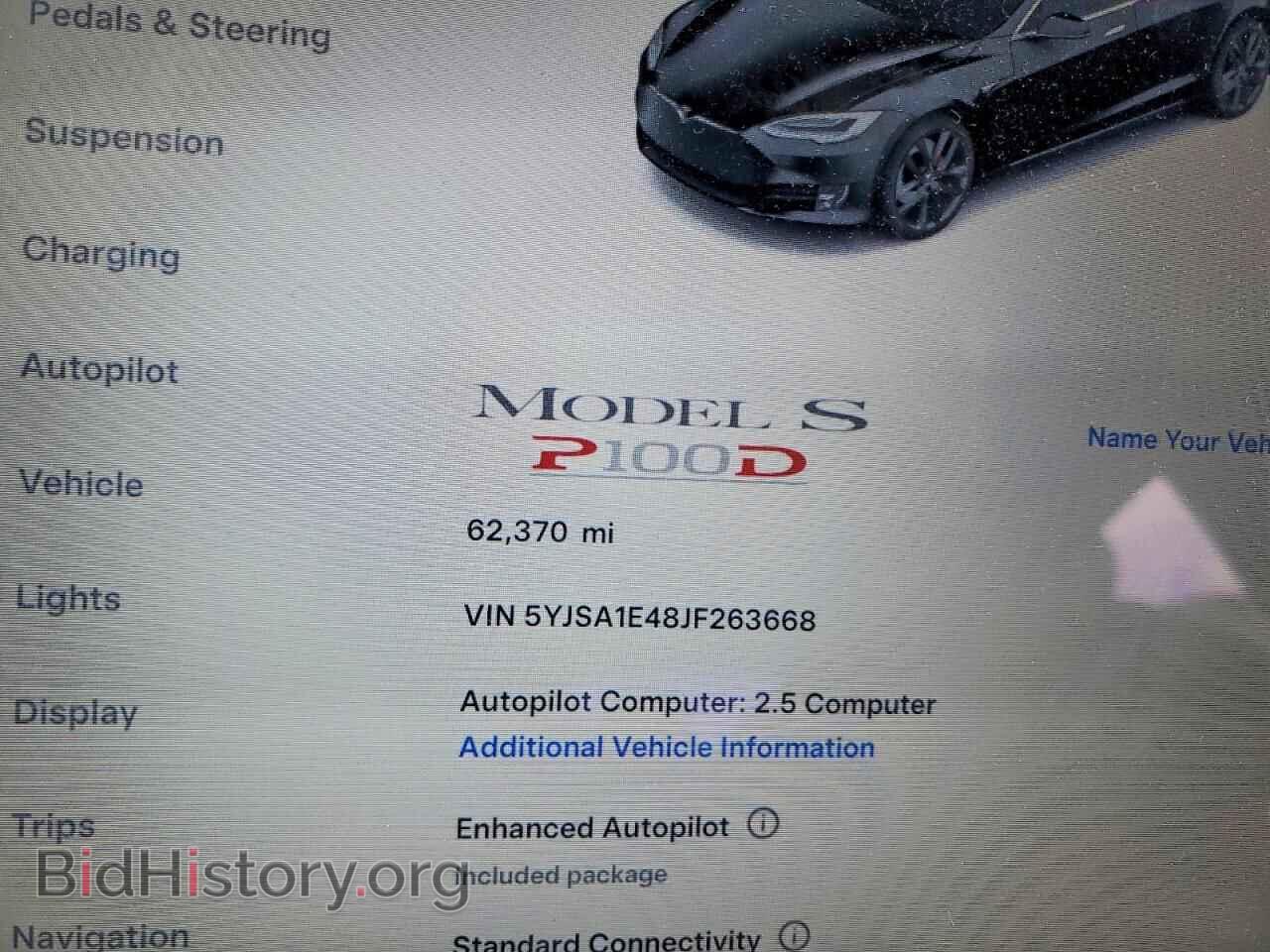 2018 TESLA MODEL S - VIN: 5YJSA1E48JF263668 - Photo 9