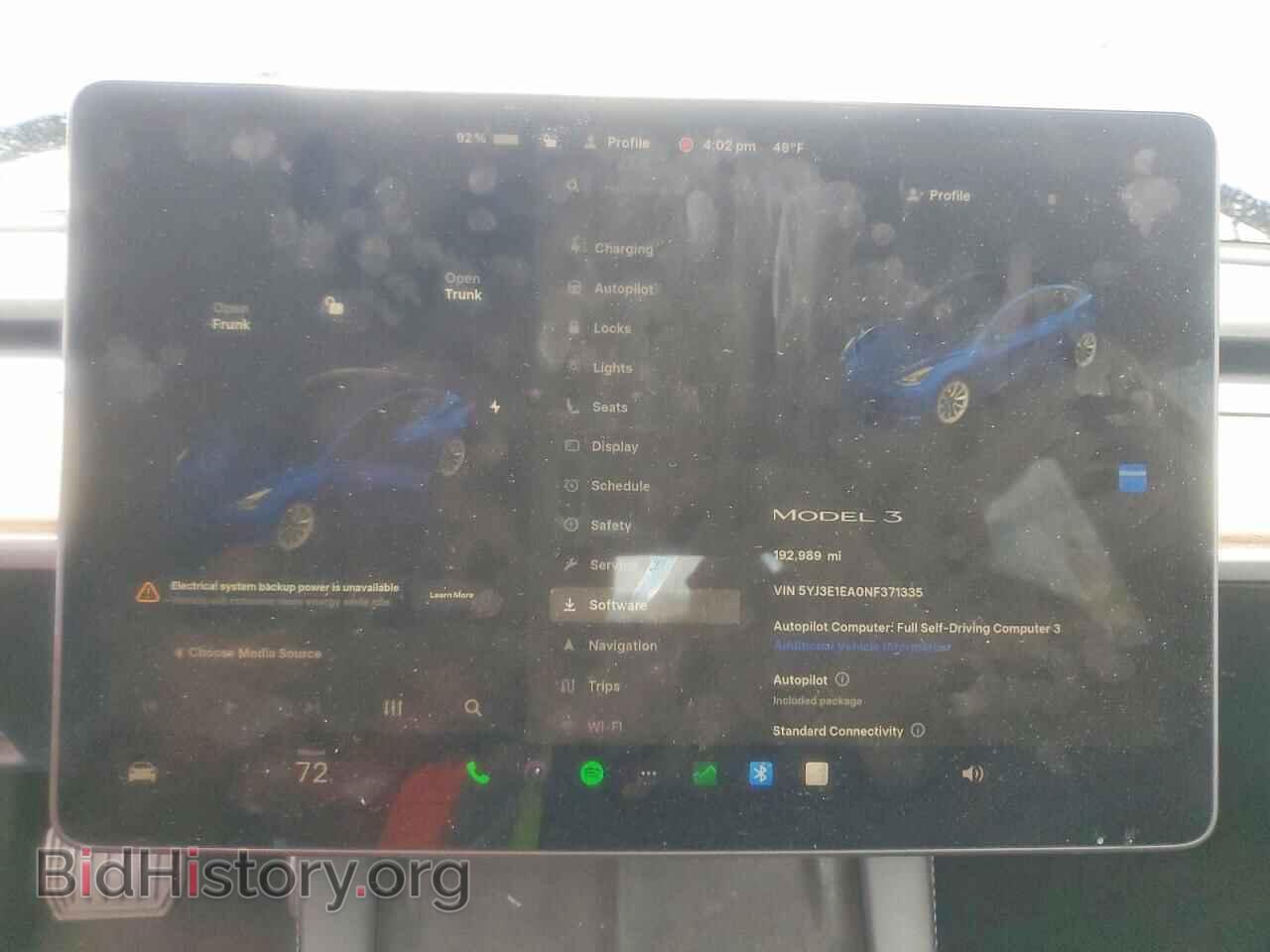 2022 TESLA MODEL 3 - VIN: 5YJ3E1EA0NF371335 - Photo 9