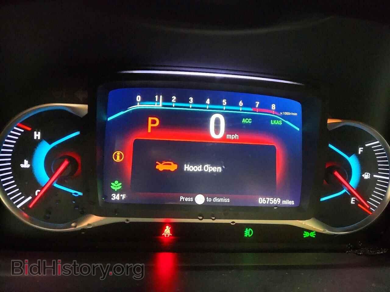 2019 HONDA PILOT - VIN: 5FNYF6H05KB013601 - Фото 9