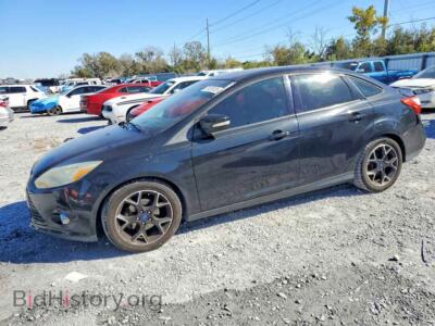 2014 Ford FOCUS SE, черный — VIN 1FADP3F2XEL204128, Copart