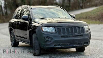 2015 Jeep COMPASS Sport, черный — VIN 1C4NJDBB5FD183891, Copart