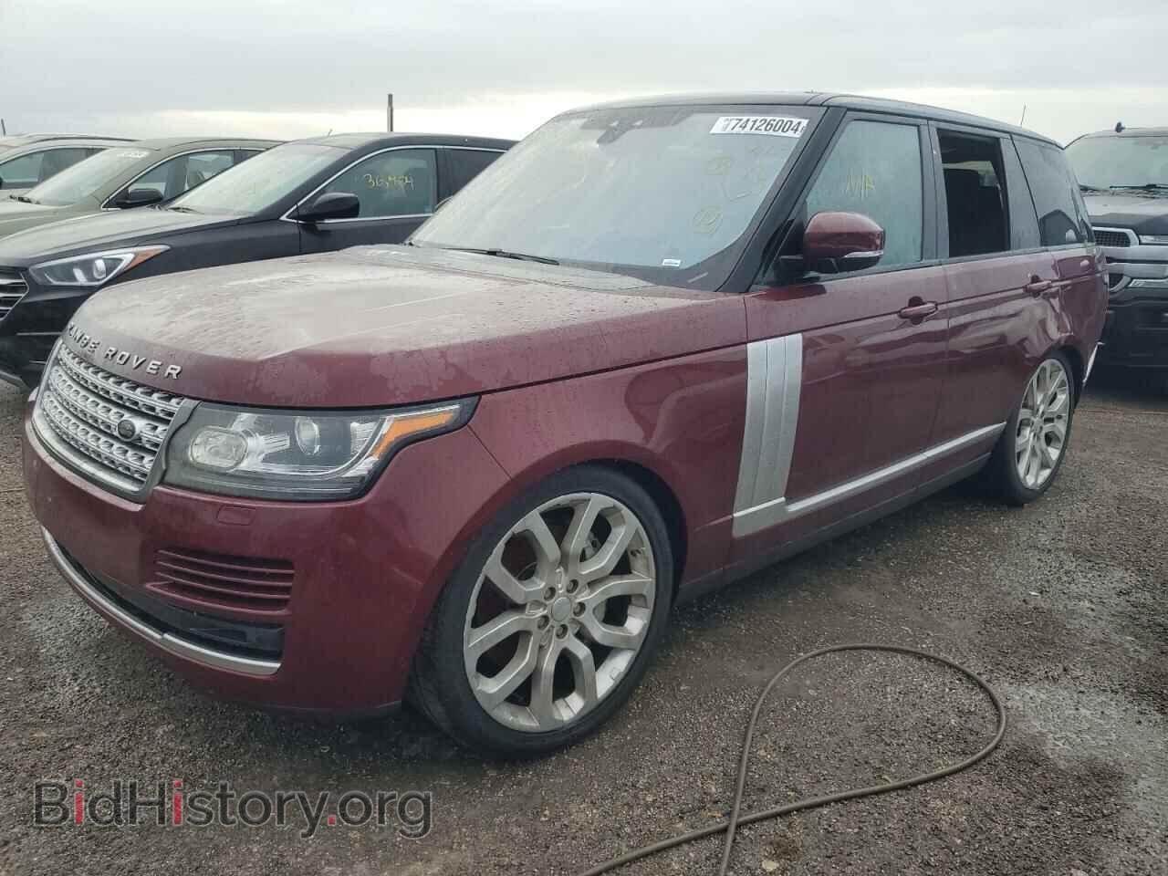 Фотография SALGS2FV5HA349788 - LAND ROVER RANGEROVER 2017