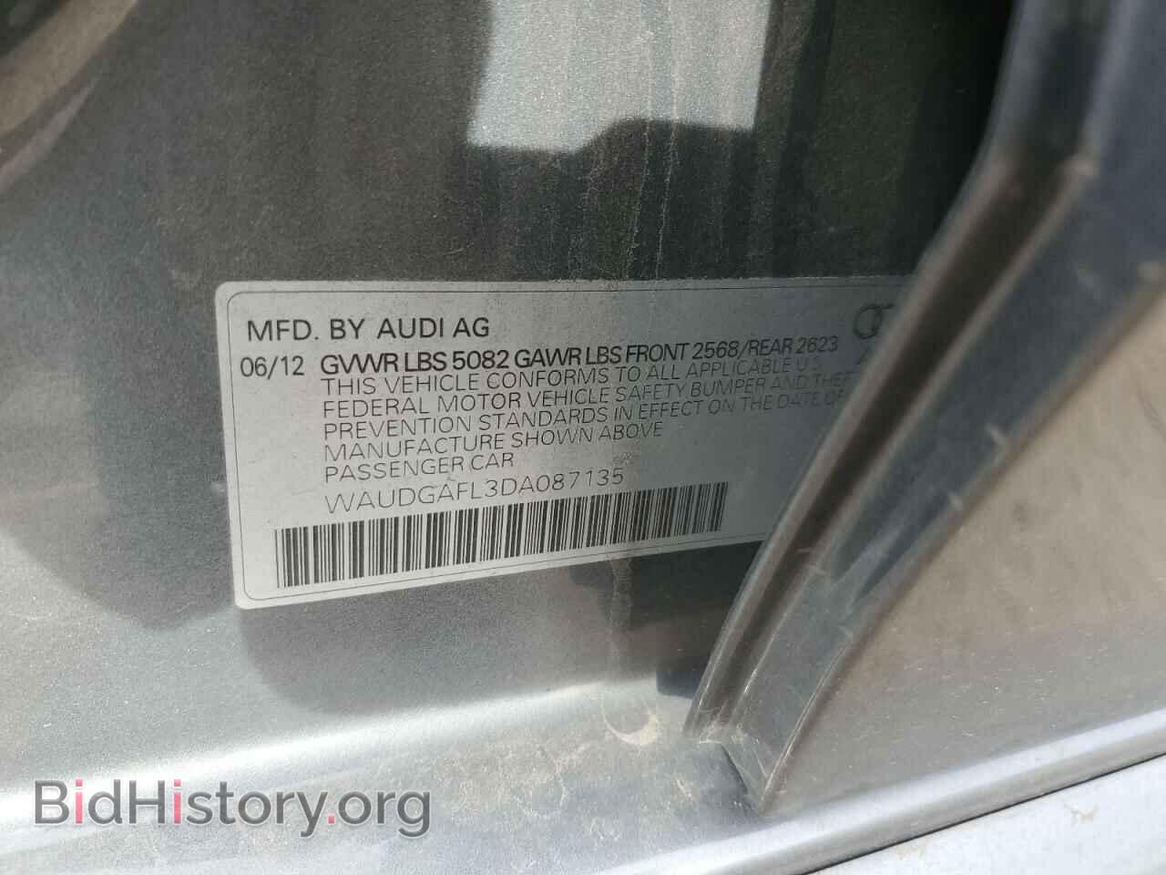 2013 AUDI S4/RS4 - VIN: WAUDGAFL3DA087135 - Фото 12