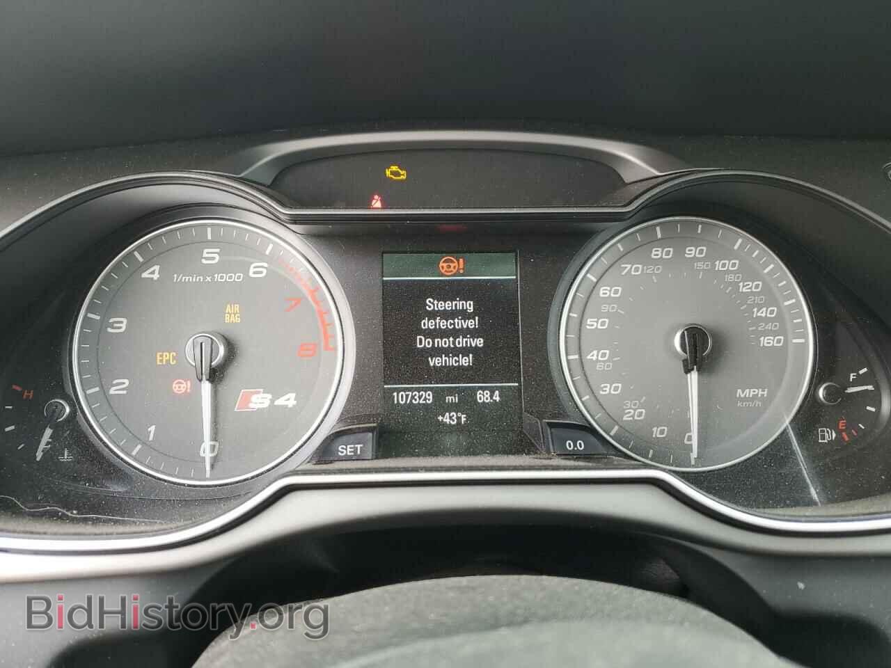 2013 AUDI S4/RS4 - VIN: WAUDGAFL3DA087135 - Фото 9