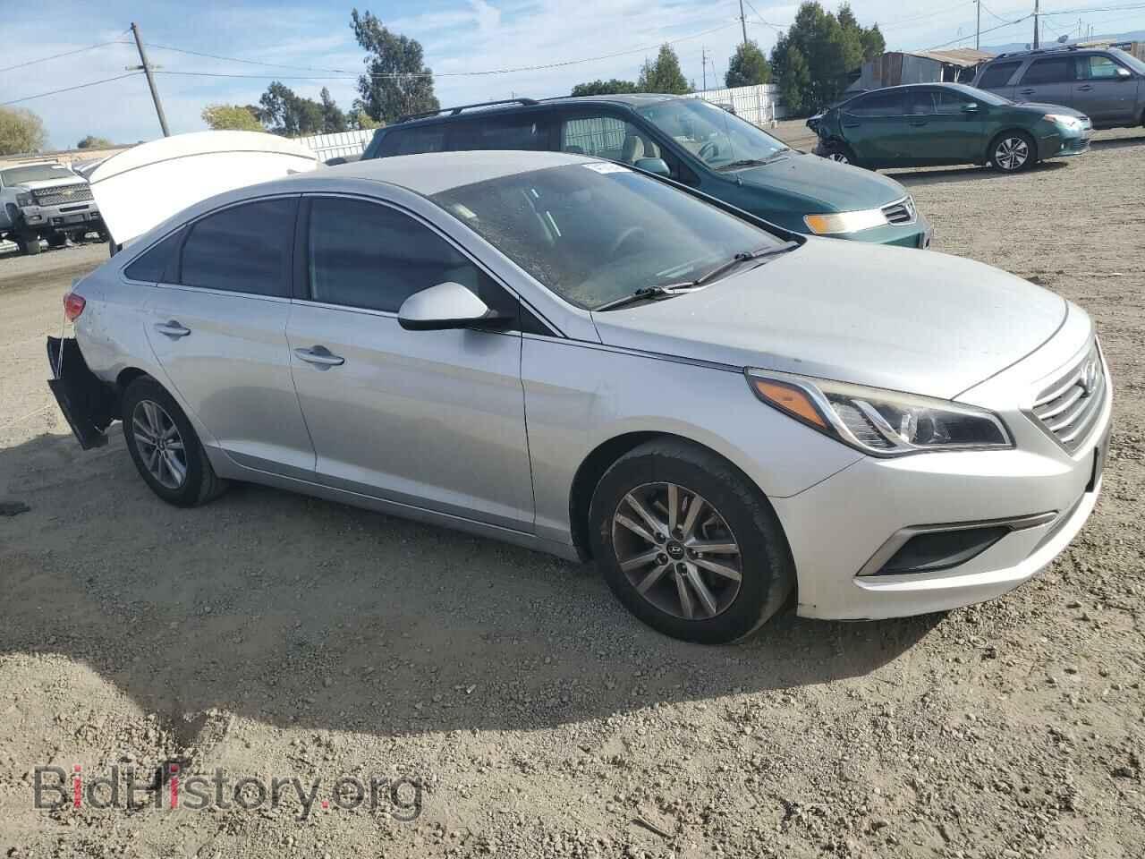 2017 HYUNDAI SONATA - VIN: 5NPE24AF2HH577489 - Фото 4