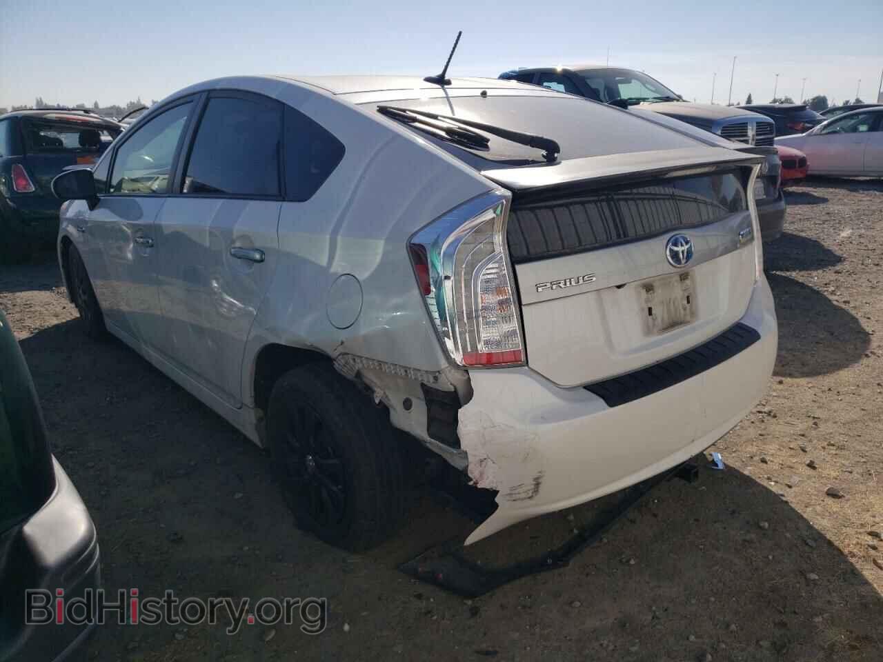 2014 TOYOTA PRIUS - VIN: JTDKN3DP6E3055707 - Фото 2