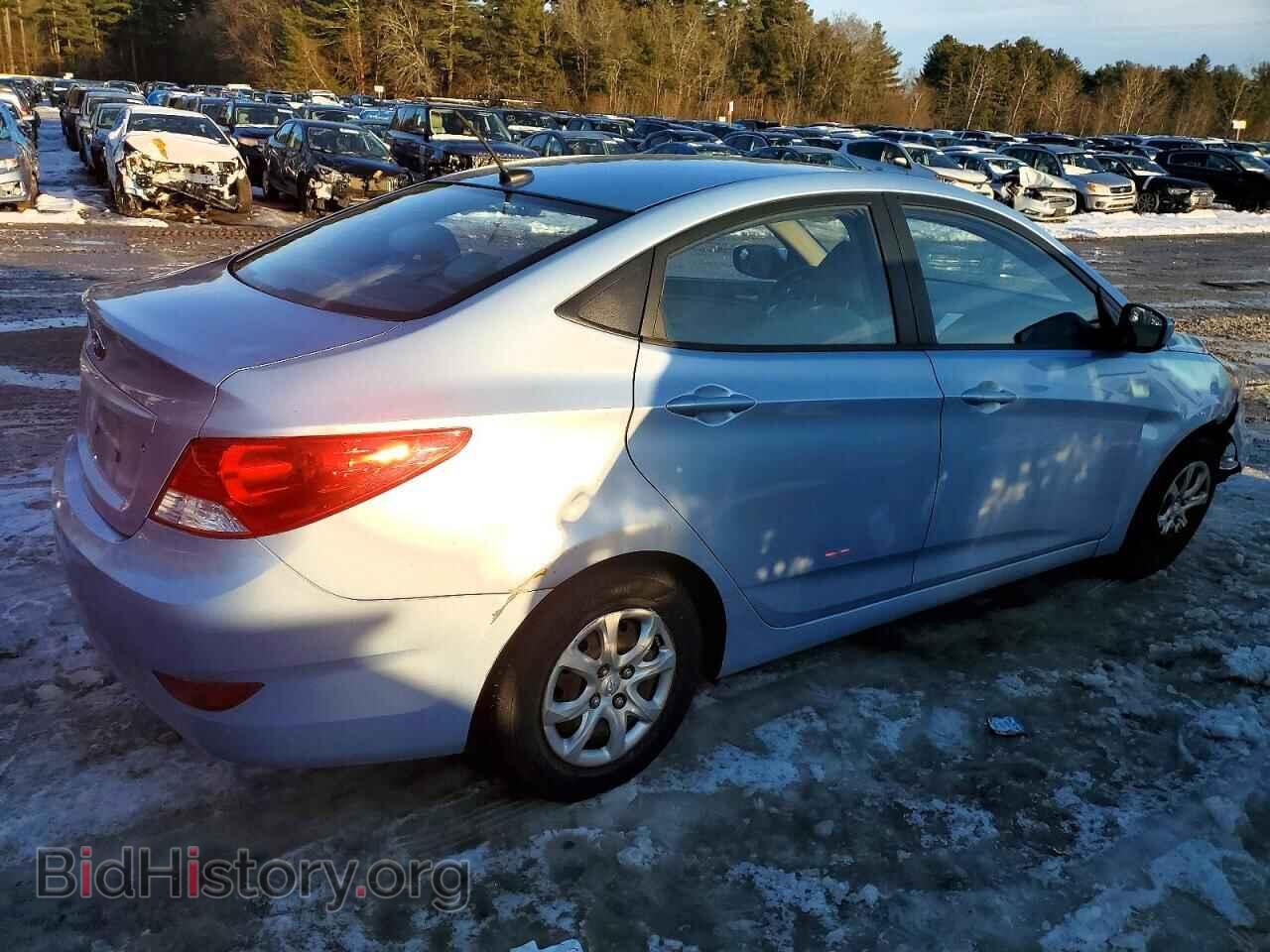 2013 HYUNDAI ACCENT - VIN: KMHCT4AE2DU367255 - Photo 3