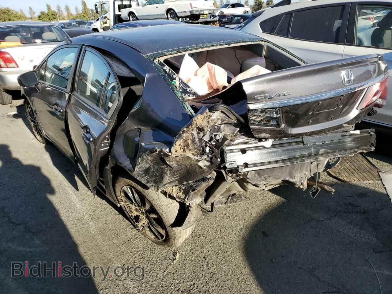 2015 HONDA CIVIC - VIN: 19XFB2F80FE234071 - Фото 2