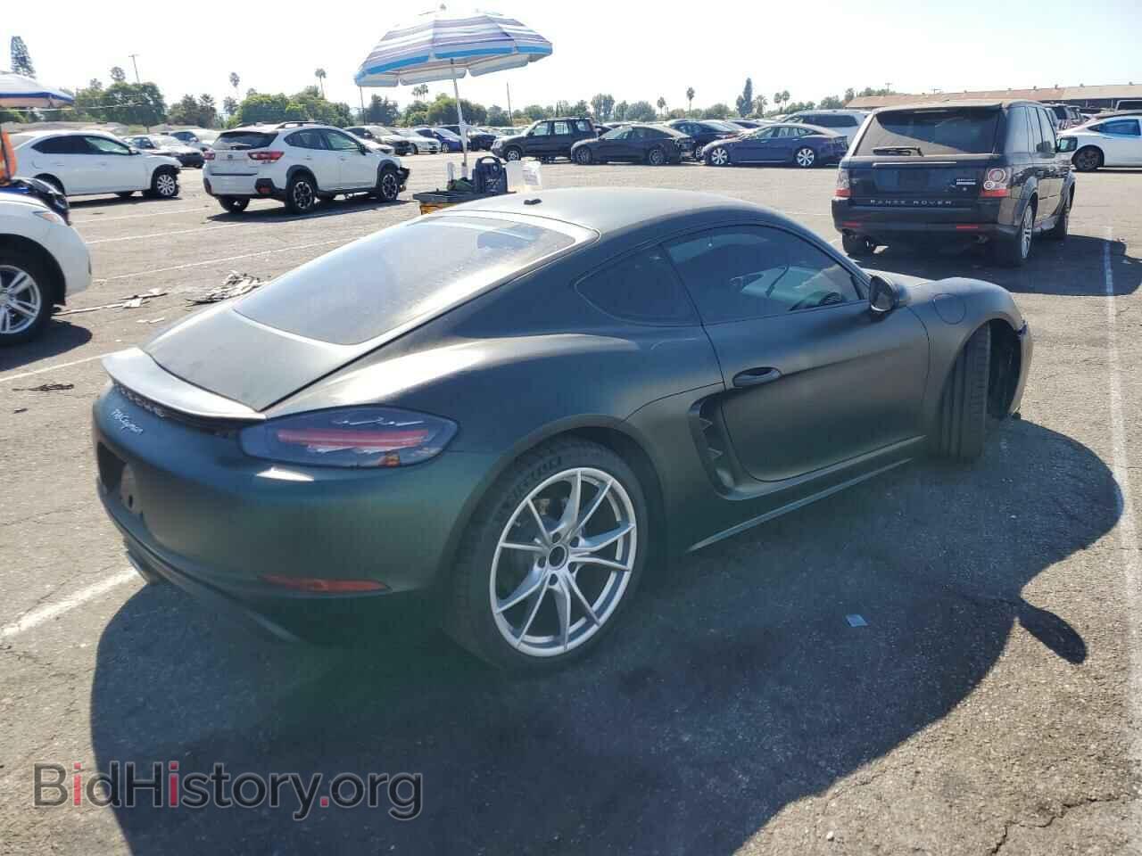 2018 PORSCHE CAYMAN - VIN: WP0AA2A89JK261618 - Фото 3