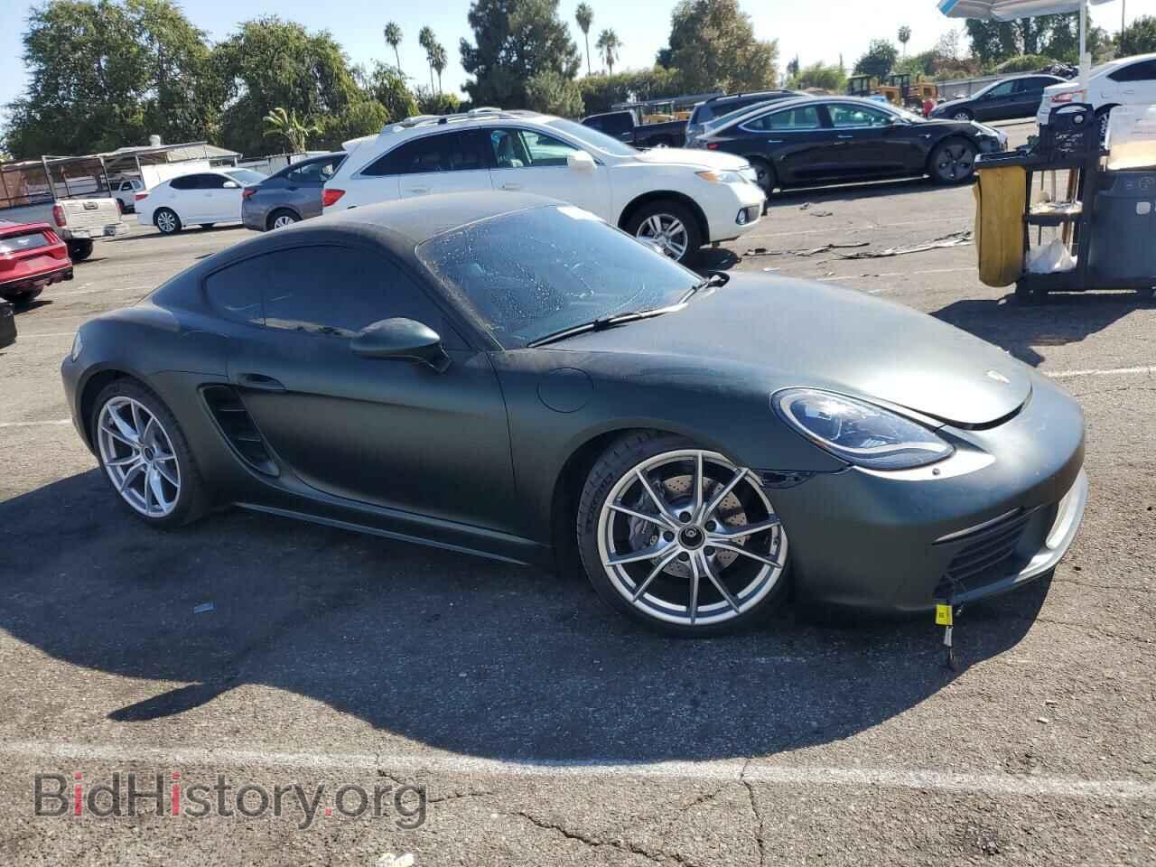 2018 PORSCHE CAYMAN - VIN: WP0AA2A89JK261618 - Фото 4