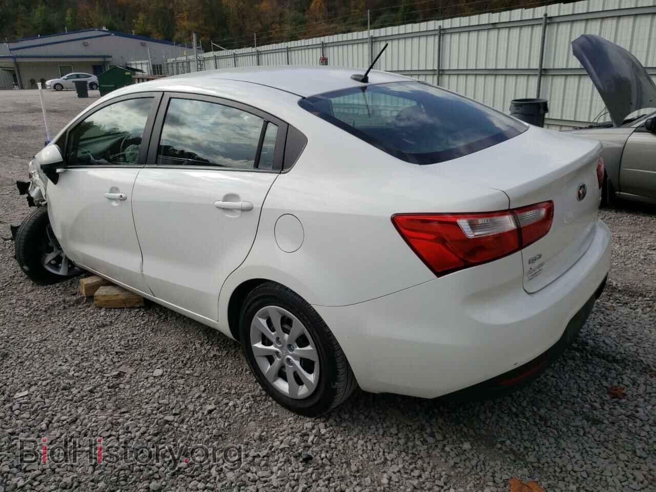 2014 KIA RIO - VIN: KNADM4A37E6333545 - Фото 2