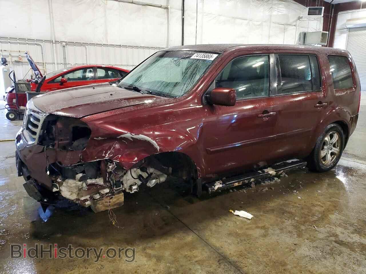 Фотография 5FNYF4H54CB041682 - HONDA PILOT 2012
