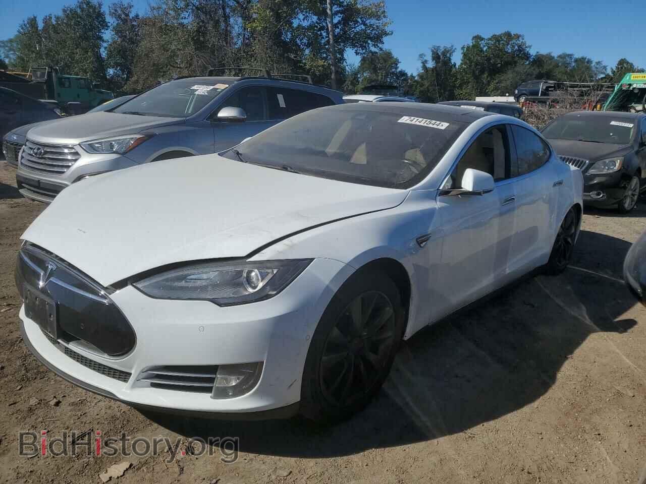 Photo 5YJSA1H16EFP60225 - TESLA MODEL S 2014