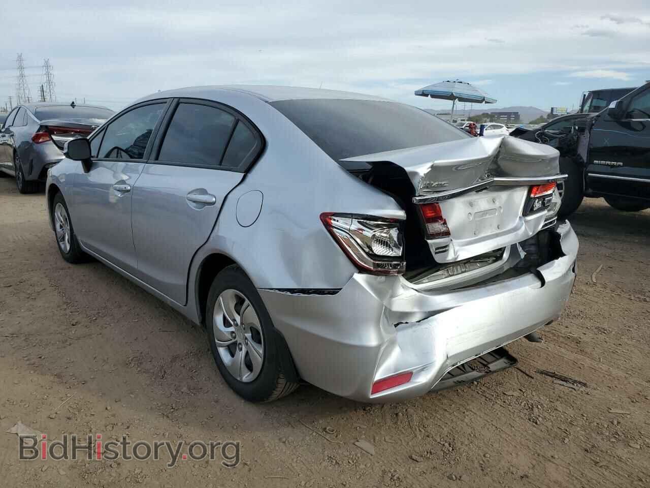 2013 HONDA CIVIC - VIN: 2HGFB2F53DH559645 - Фото 2