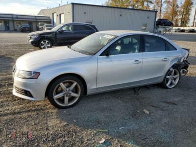 2012 Audi A4 A4 Premium, серебристый — VIN WAUAFAFL6CN016184, Copart