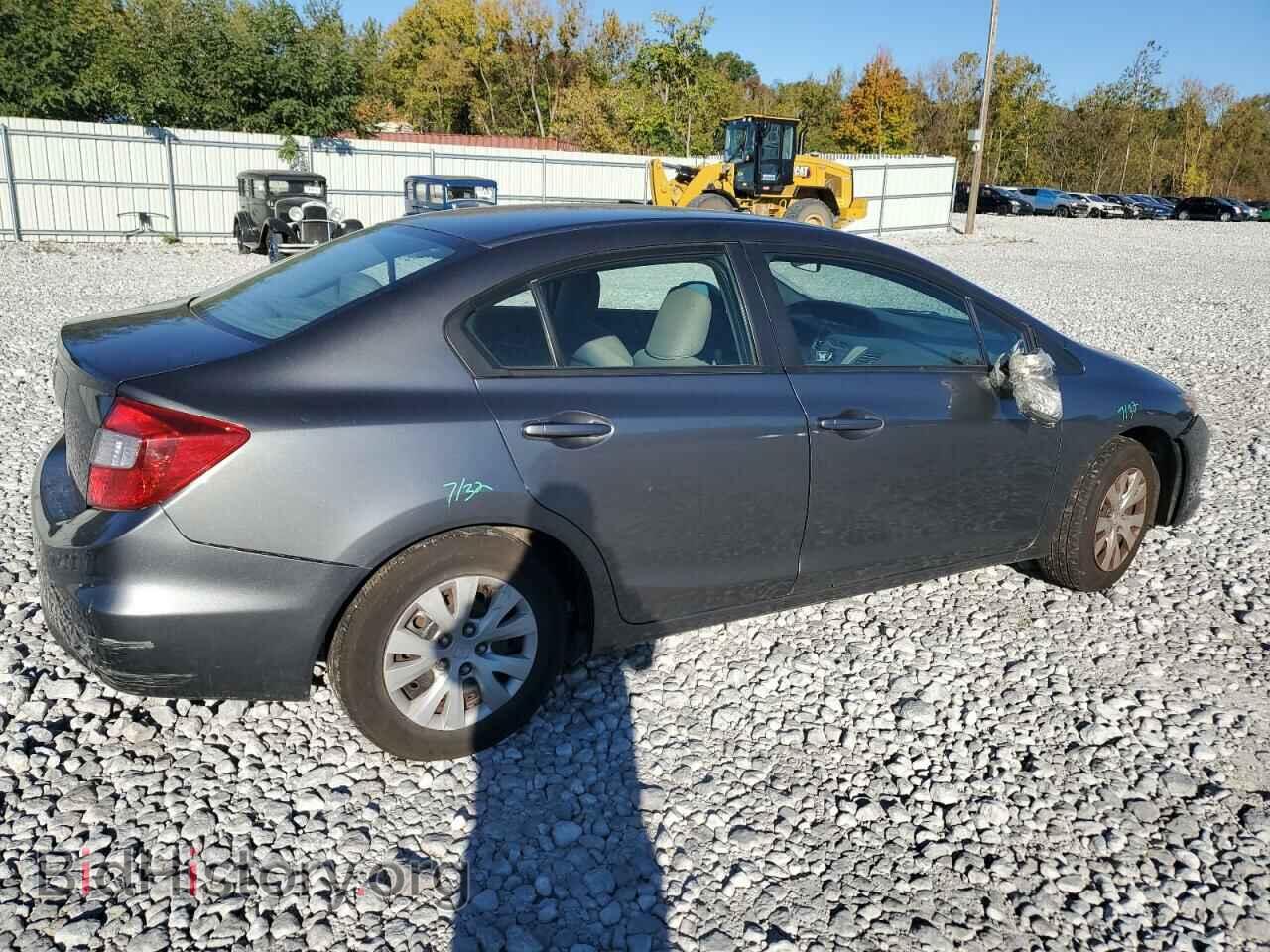 2012 HONDA CIVIC - VIN: 2HGFB2E55CH572607 - Фото 3