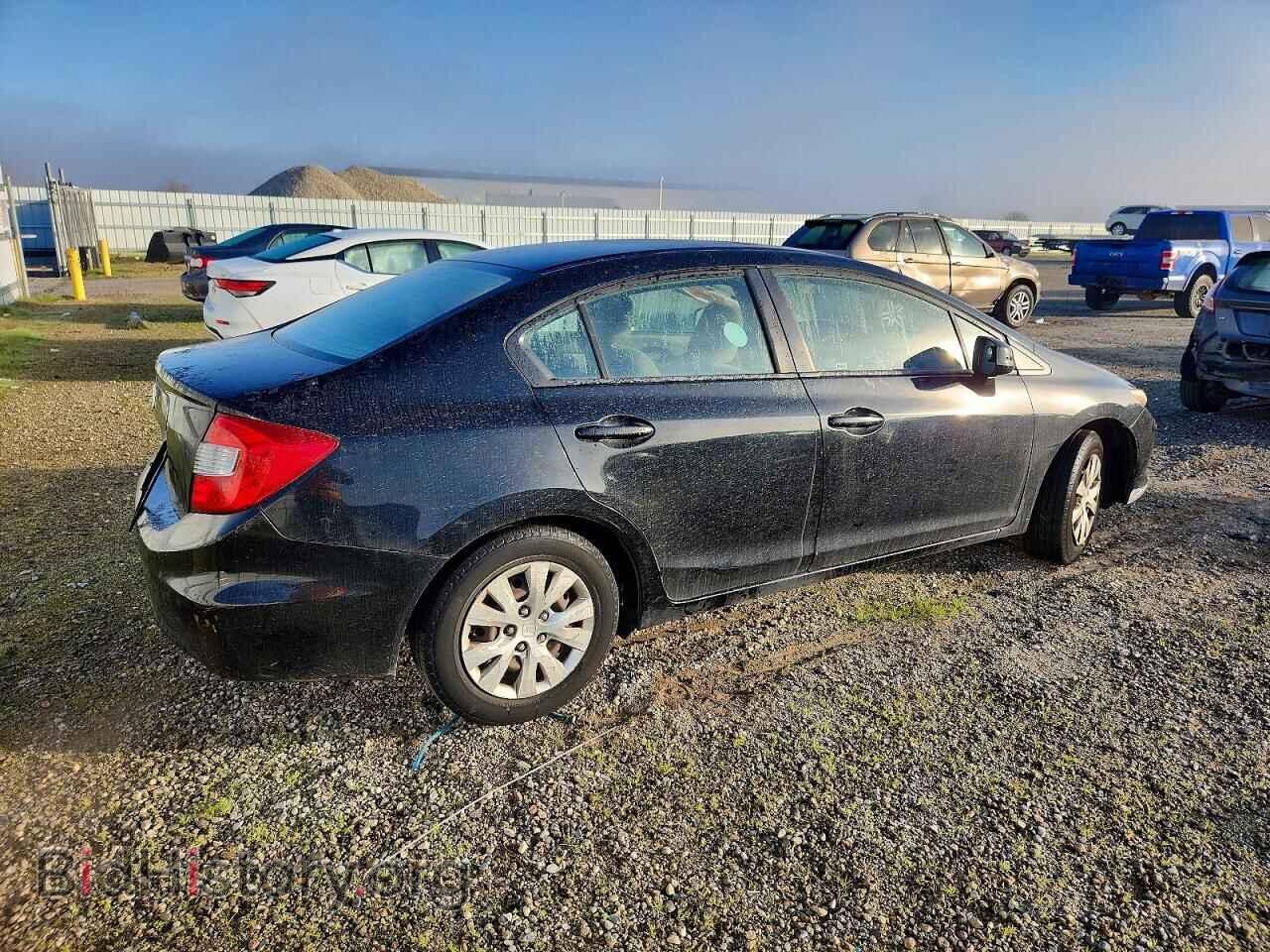 2012 HONDA CIVIC - VIN: 19XFB2F53CE348194 - Фото 3